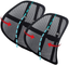 Lumbar Support, Car Lumbar Support with Double Breathable Mesh, Back Lumbar Support for Car and Office Chair ( Black 2 Pack)