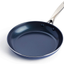 Blue Diamond Cookware Toxin Free Ceramic Nonstick Safe Open Frypan, Frying Pan, 10"