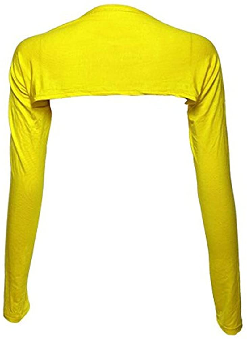 YEESAM Bolero Shrugs for Women Long Sleeve Arm Sleeves Hijab Accessories One Size