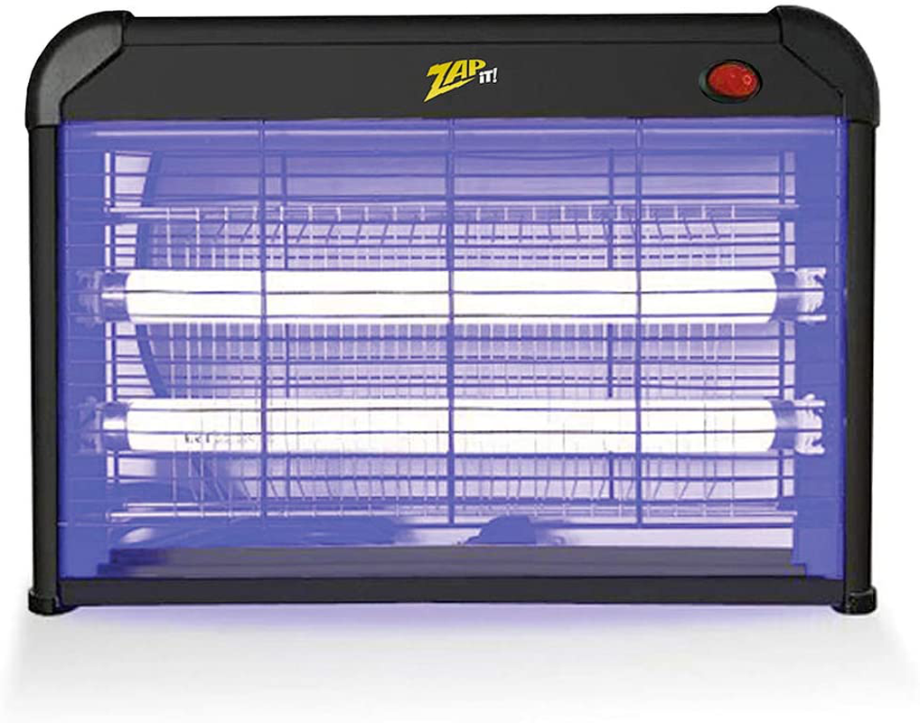 Zap It Electric Indoor Bug Zapper (2,800 Volt) Plug-in 360 Degree Mosquito, Bug, and Insect Killer, Non-Toxic Attractant UV Light and Electric Shock