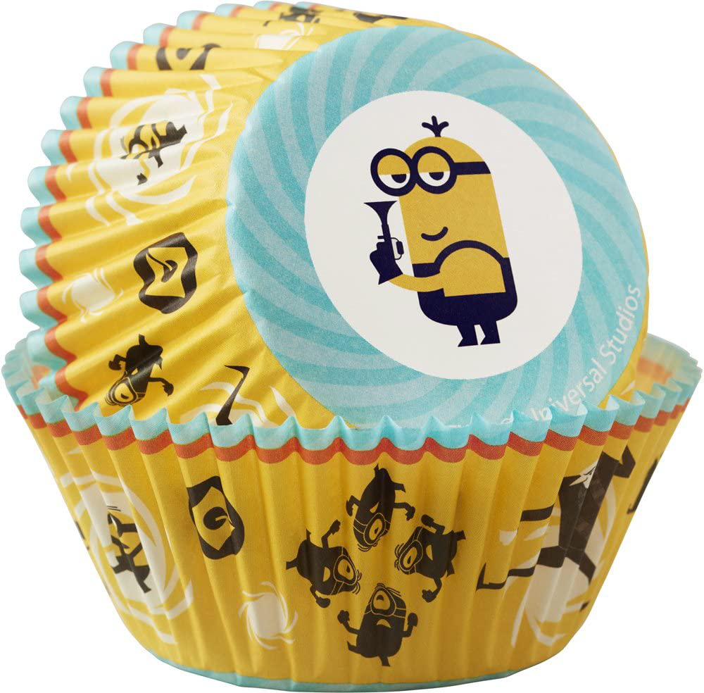 Wilton 50 Count Despicable Me 3 Minions Cupcake Liners, Assorted