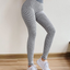 MOSHENGQI Women's Ruched Butt Lifting High Waist Yoga Pants Tummy Control Stretchy Workout Leggings Textured Booty Tights