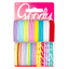 Goody Girls Ouchless Hair Elastics Perfect for Girls with Fine Hair, Curly Hair or Sensitive Scalps (60 Pieces) (Assorted in Brights and Pastels)
