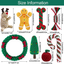 Pedgot 8 Pieces Dog Rope Toys Christmas Chew Training Toys Candy Cane Pet Dog Chew Toys for Christmas Dog Pet Chewing