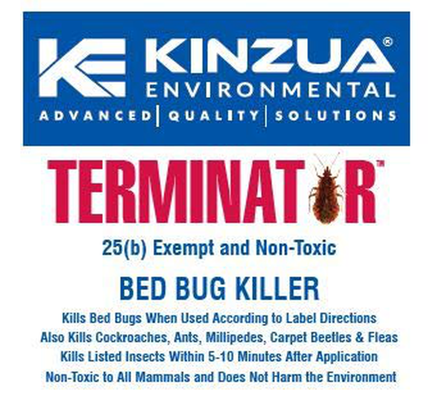 Terminator (32 oz) | Bed Bug, Ant, Flea & Cockroach Killer | All Natural, Non-Toxic, Child & Pet Friendly, 100% Effective, Fast Acting, Stain & Odor Free, Extended Protection 30 Days (32 oz)