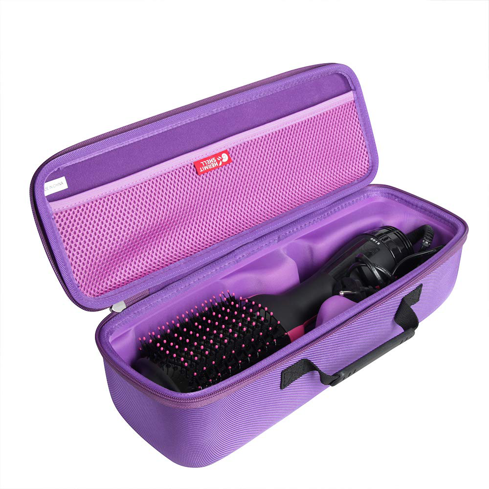 Hermitshell Travel Case for Revlon One-Step Hair Dryer And Volumizer Hot Air Brush (Purple)