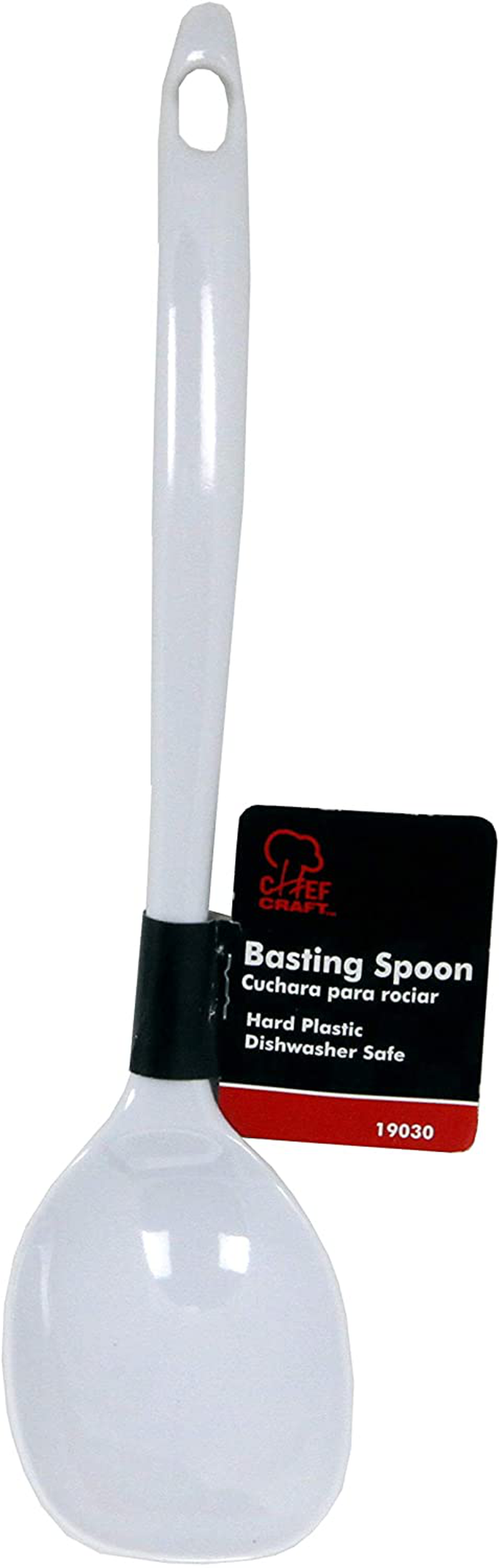 Chef Craft Melamine Basting Spoon, 11.25 Inch, Black