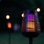 PIC Portable Solar Insect Killer Torch (FLPT), Bug Zapper and Flame Accent Light, Kills Bugs on Contact