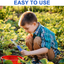 Powerful Vacuum Bug Catcher,Spider and Insect Traps Catcher with USB Rechargeable Blue Bug Pest Control,Insects and Handheld Bug Catcher with LED Flashlight for Stink Bug,Beetle,Pest Suction Trap