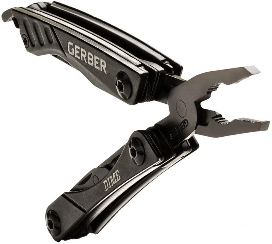 Gerber Gear 30-000469N Dime Mini Multitool Keychain, Black