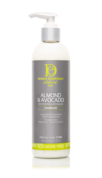 Design Essentials Natural Super Moisturizing and Detangling Conditioner with Shea Butter and Coconut Milk, 12 Ounces