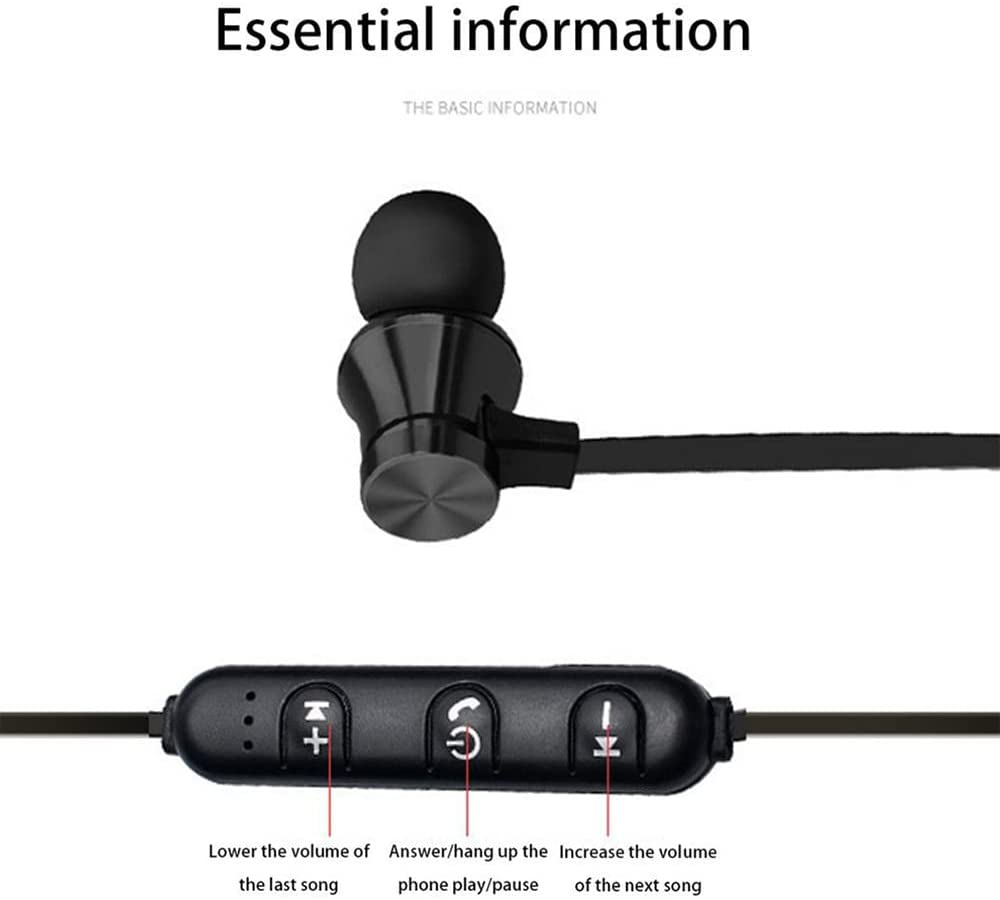 Wireless Earbuds,Bluetooth Headphones, Wireless Headphones 3D Stereo HD Bluetooth Sport with Microphone Noise Reduction CVC 8.0 Helmets for Iphone/Android