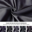 Satin Pillowcases for Hair and Skin Queen Size Black 2 Pack Silky Pillow Cases Set of 2 Cooling Soft with Envelope Closure