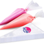 Riccle Disposable Piping Bags 16 Inch - 100 Anti Burst Pastry Icing Bags for Cream Frosting, Cakes and Cookies Decoration