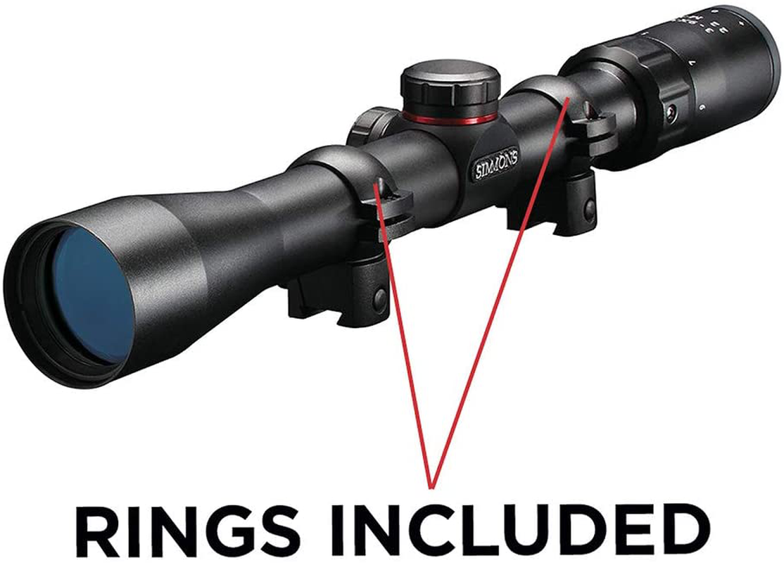 Simmons 3-9x32mm .22 Waterproof Fogproof Matte Black Riflescope (511039)