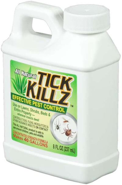 Tick Killz TKLz-01 8 Ounce Concentrate Insecticide, Clear