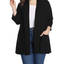 Shiaili Long Plus Size Cardigans for Women Easy to Wear Open Front Clothing