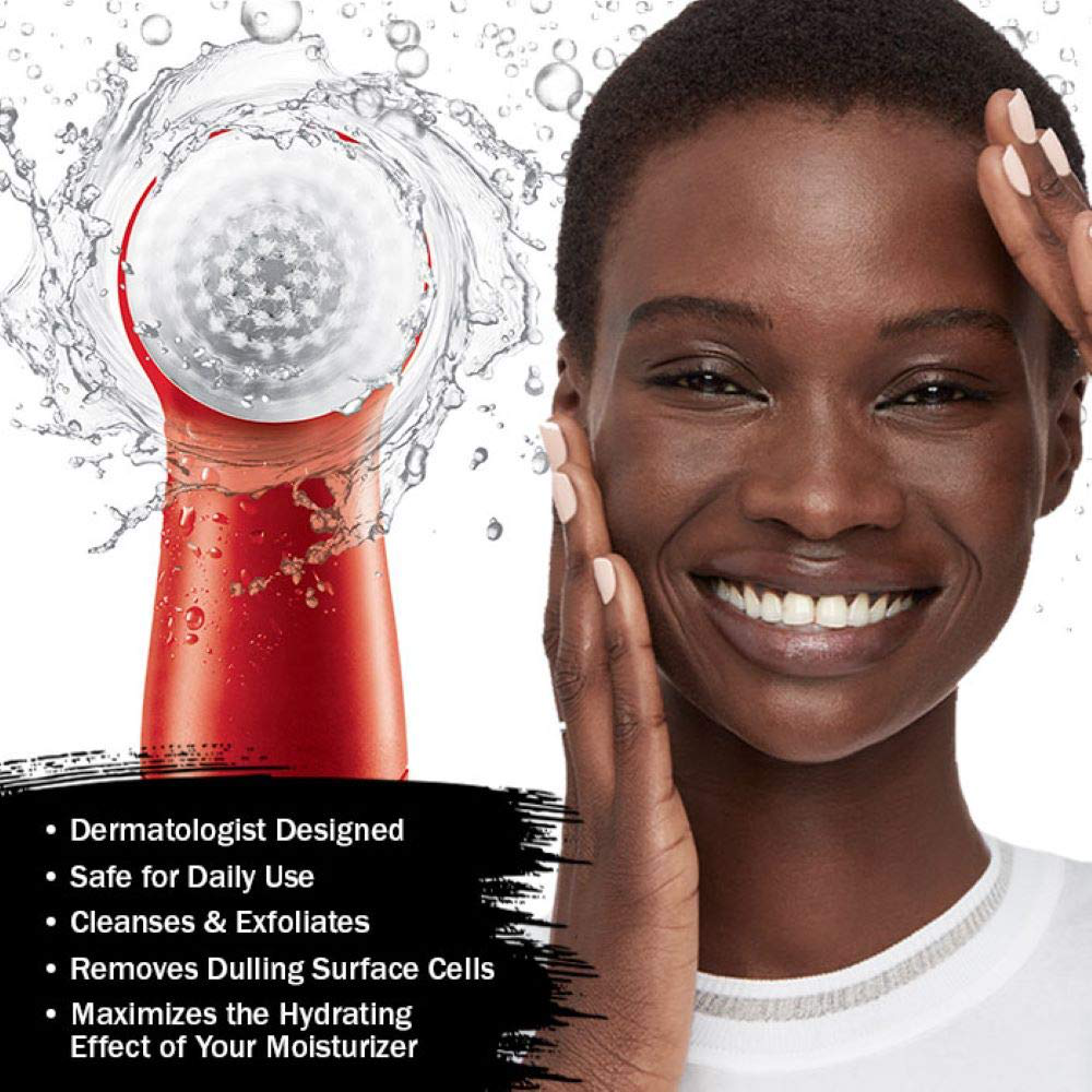 Facial Cleansing Brush by Olay Regenerist, Face Exfoliator with 2 Brush Heads