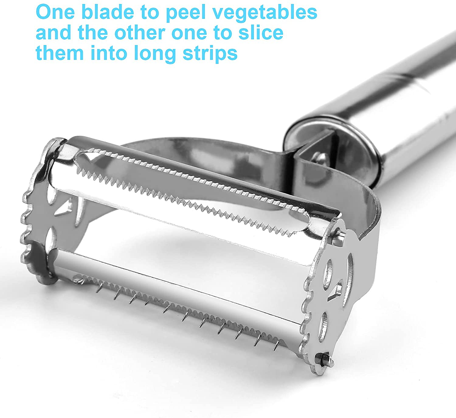 Veg Peeler 3 in 1, Vegetable Peeler, Stainless Steel Potato Peelers for Kitchen Peeler, Carrot Grater Fruit Vegetable Peelers Cocktail Zucchini Slicer Patatoe Pealer Cucumber Cutter