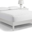 Serta Perfect Sleeper Basic Comfort Mattress Pad, Air Dry Moisture Wicking, Microfiber Fill, Scotchgard Stain Release, Antimicrobial Odor Protection, Cooling, Full, White