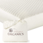 Whisper Organics, 100% Organic Mattress Protector - Quilted Fitted Mattress Pad Cover, GOTS Certified Breathable Mattress Protector - Ivory Color, 17" Deep Pocket (Queen Size Bed)