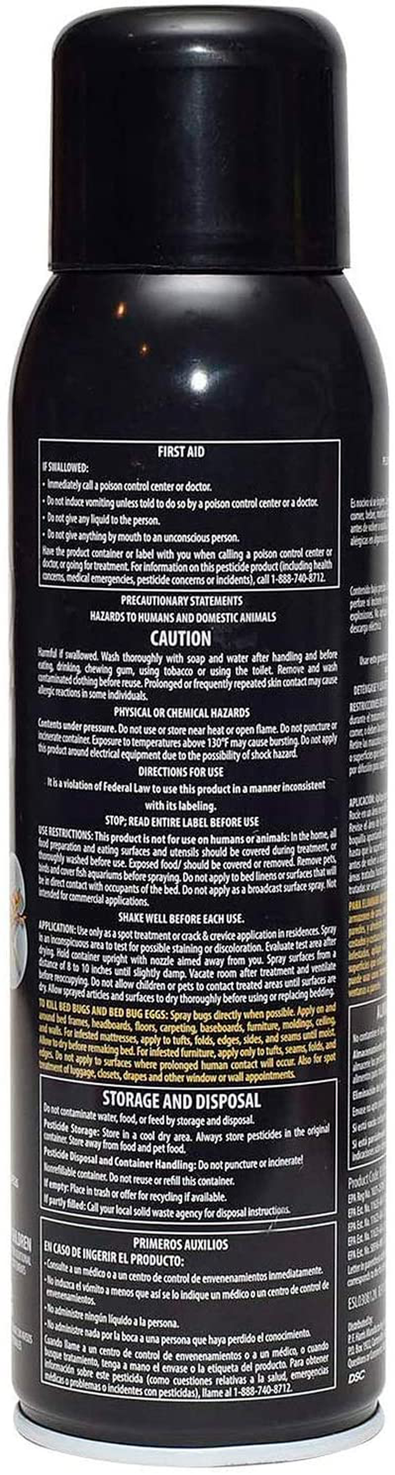 Harris Toughest Bed Bug Killer, 16oz Aerosol Spray