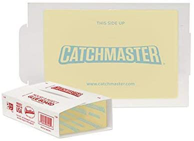 Catchmaster 60M Bulk Packed Mouse Insect & Snake Glue Boards 60-Pack