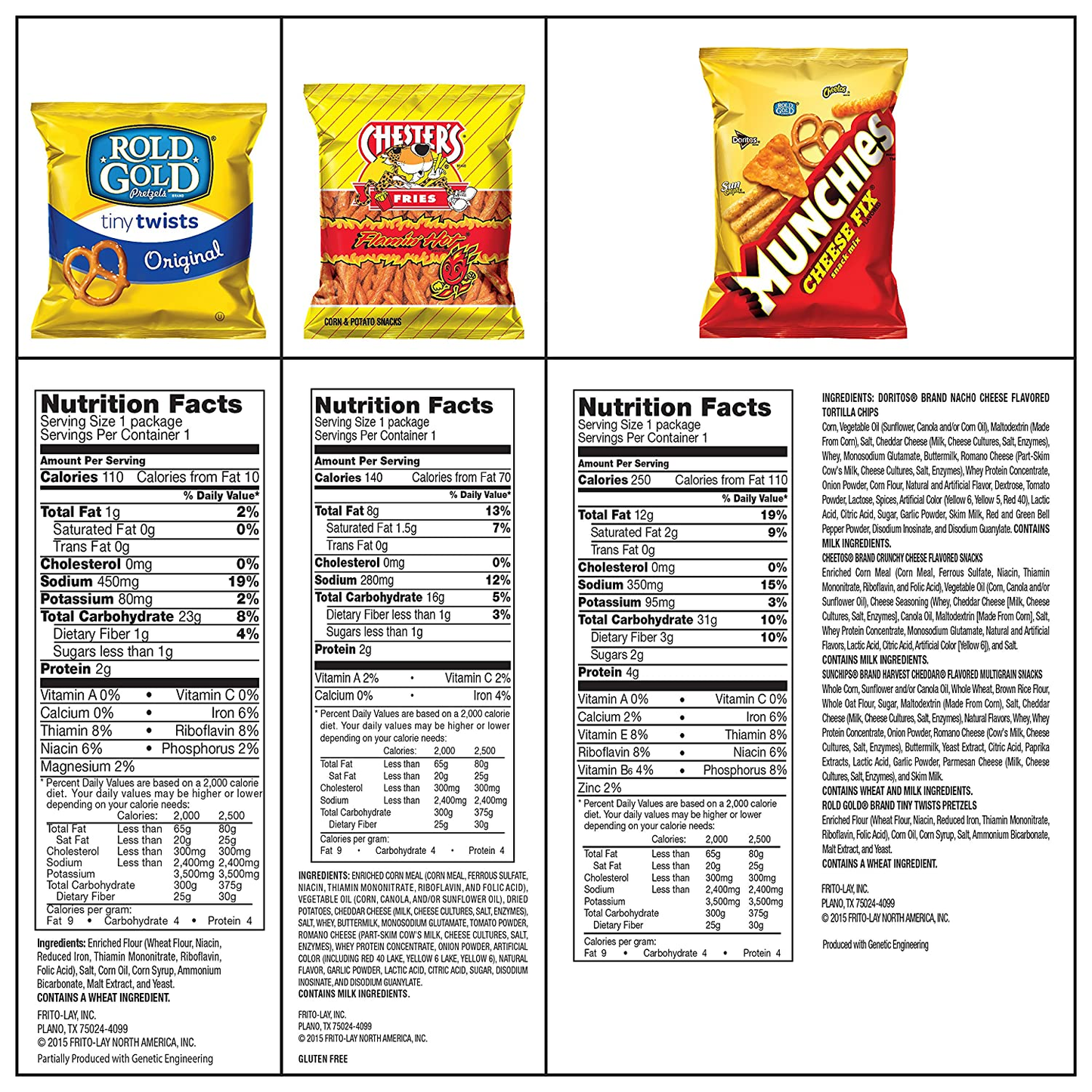 Frito-Lay Ultimate Snack Care Package, Variety Assortment of Chips, Cookies, Crackers & More, 40 Count