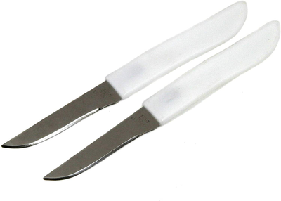 Chef Craft Select Paring Knife Set, 2.5 Inch Blade 8 Inch in Length 4 Piece, Assorted