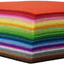 42pcs Felt Fabric Sheet Assorted Color DIY Craft Squares Felt