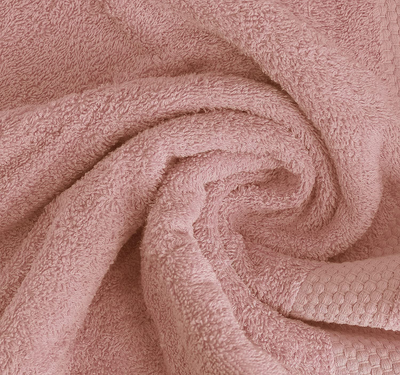 Bath Towels 22 X 44 Inches - Set of 6 Ultra Soft 100% Combed Cotton Pink Towels - Highly Absorbent Daily Usage Bath Towel Set Ideal for Pool, Home, Gym, Spa, Hotel - (Pink)
