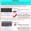 Plastic Hard Shell & Keyboard Cover & Screen Protector Compatible with MacBook Air 13 inch Case 2020 2019 2018 Release A2337 M1 A2179 A1932 Retina Display Touch ID