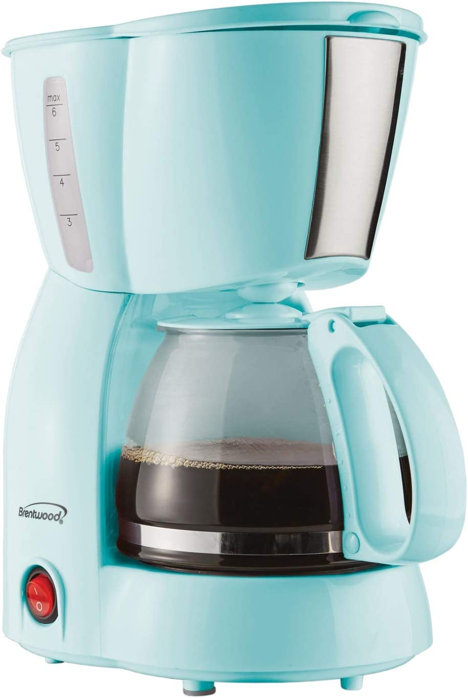 Brentwood TS-213BL 4 Cup Coffee Maker, Blue