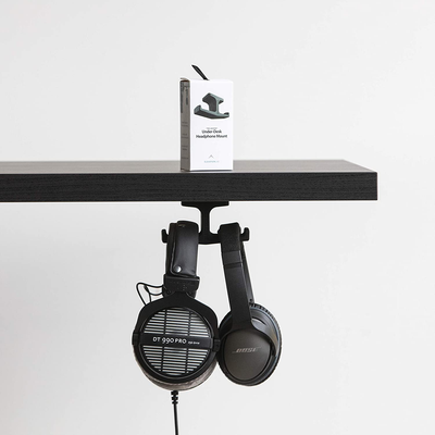 The Anchor - THE ORIGINAL Under-Desk Headphone Stand Mount