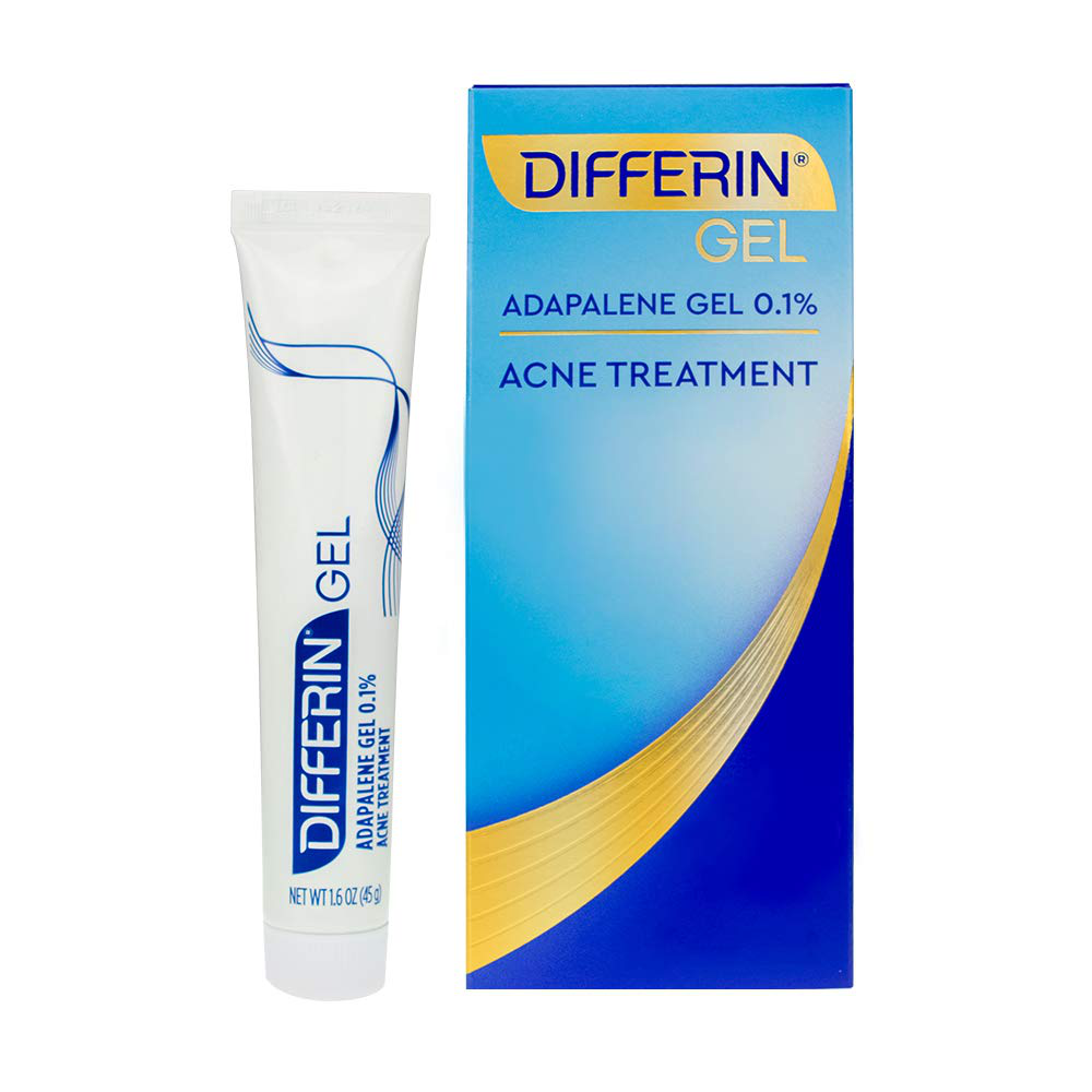 Acne Treatment Differin Gel, Acne Spot Treatment for Face with Adapalene (Up to 30 Day Supply), 15 Gram, Pump