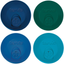 Tervis Travel Lid Insulated Tumbler, Fits 16oz, Assorted Navy Green Blue Turquoise
