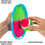 Toss and Catch Ball Set, Catch Game Toys for Kids, Beach Toys Paddle Ball Game Set with 6 Paddles and 3 Balls, Perfect Outdoor Games Sets Playground Sets for Backyards for Kids/Adults/Family