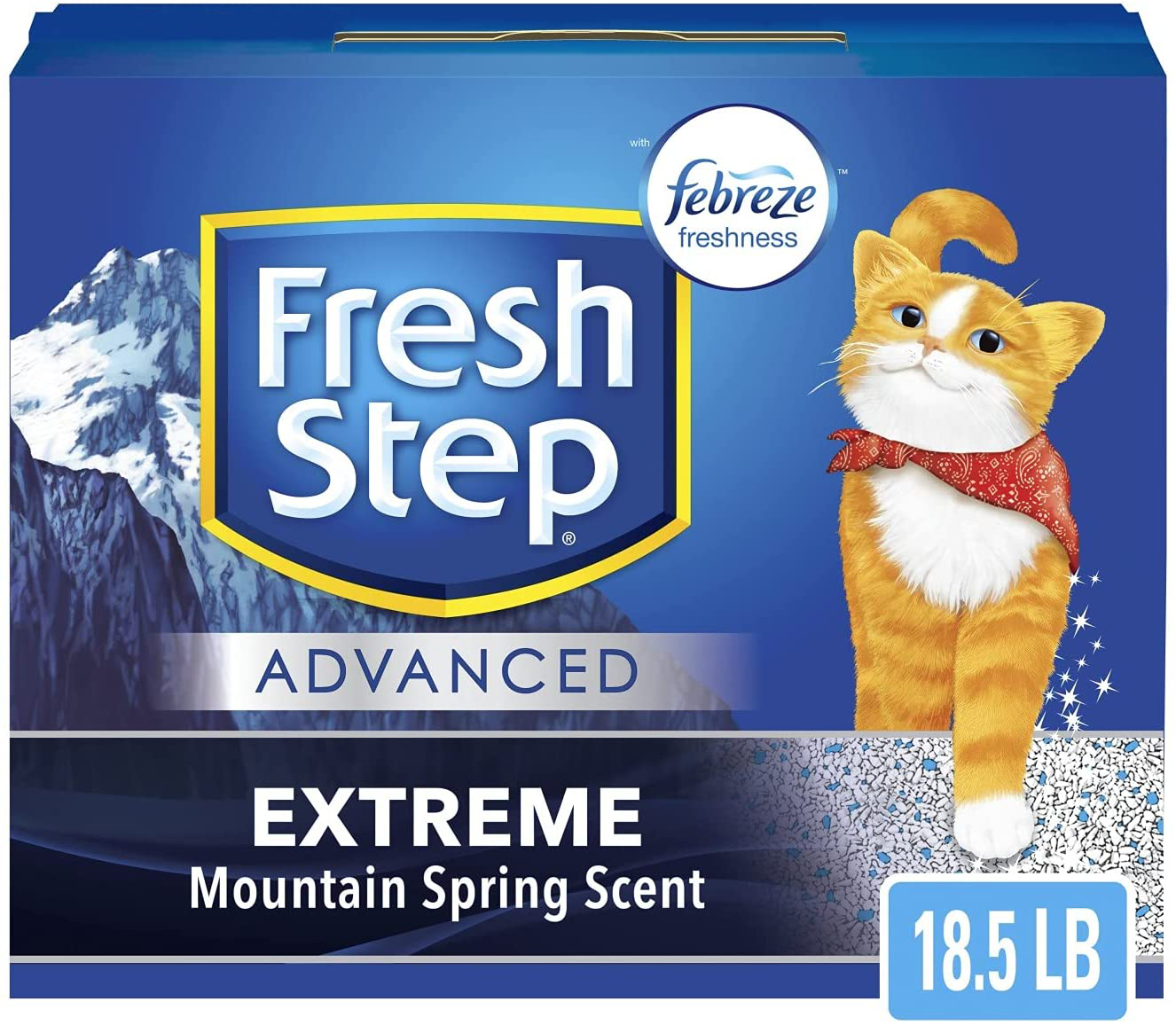 Fresh Step Advanced Clumping Cat Litter