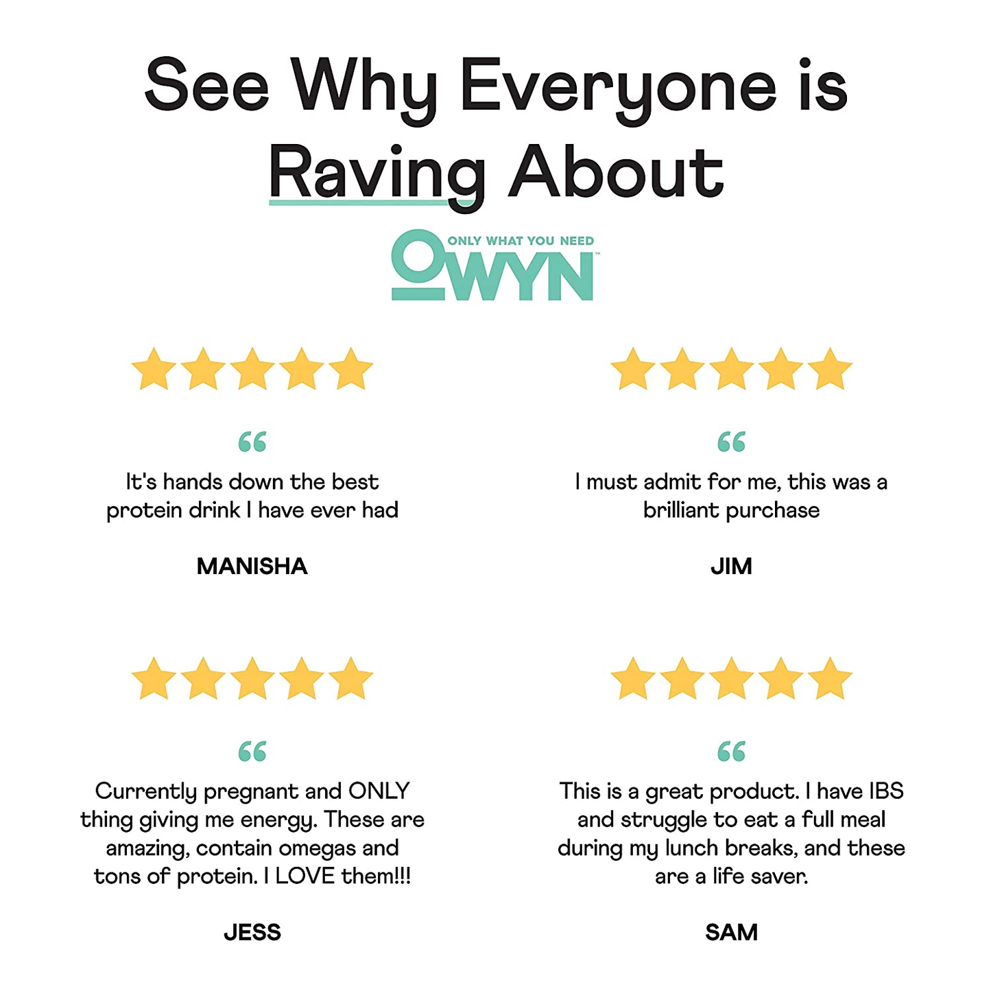 OWYN Plant Based Protein Shake, Dark Chocolate, with 20G Vegan Protein from Organic Pumpkin Seed, Flax, Pea Blend, Omega-3, Prebiotic Supplements and Superfoods Greens Blend for an All-In-One Nutritional Shake, Gluten and Soy-Free, Non-Gmo (12 Pack)