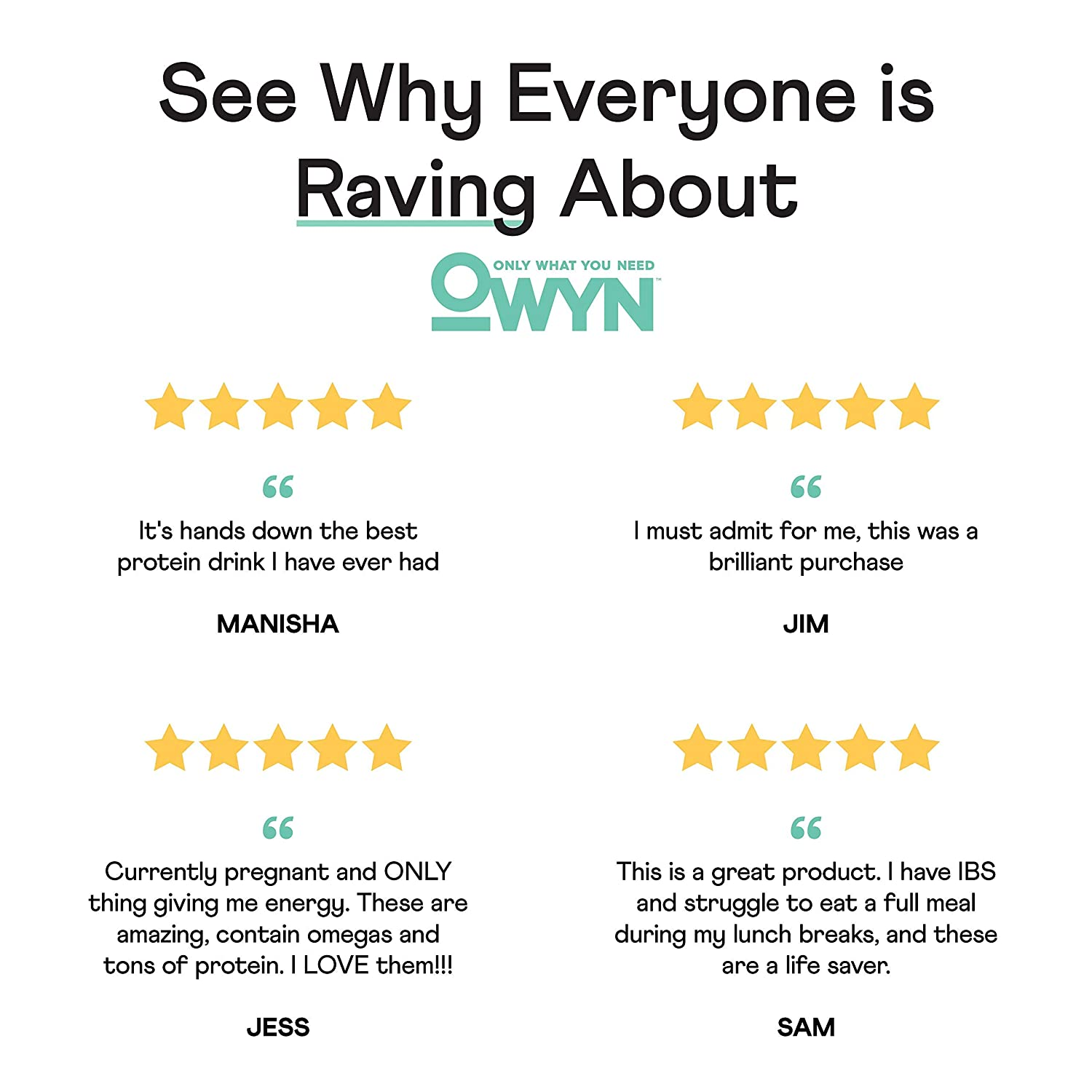 OWYN Plant Based Protein Shake, Dark Chocolate, with 20G Vegan Protein from Organic Pumpkin Seed, Flax, Pea Blend, Omega-3, Prebiotic Supplements and Superfoods Greens Blend for an All-In-One Nutritional Shake, Gluten and Soy-Free, Non-Gmo (12 Pack)