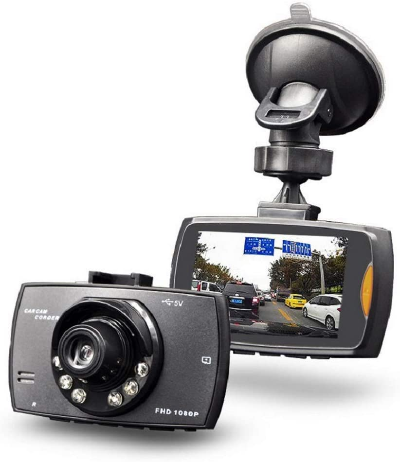 Car Dash Cam FHD 1080P Car DVR Camera 140° Lens Dash Cam Video Recorder Night Vision G Sensor