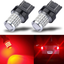 iBrightstar Newest 9-30V Super Bright Low Power 7440 7443 T20 LED Bulbs with Projector replacement for Front Rear Turn Signal Lights