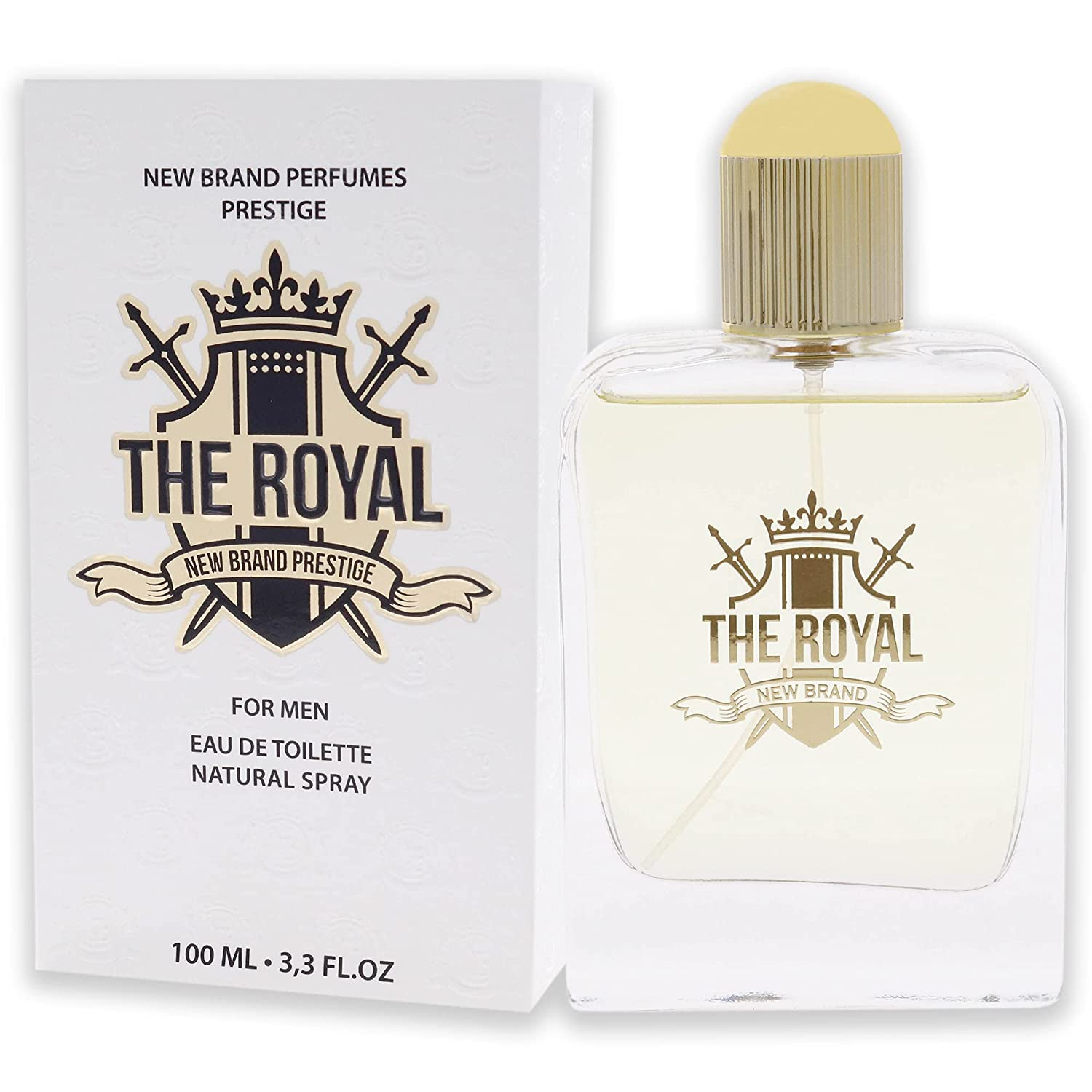New Brand Perfumes the Royal EDT Spray Men 3.3 Oz
