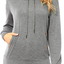 Begonia.K Women Lightweight Pullover Hoodies Casual Long Sleeve Drawstring Pullover Sweatshirts with Pockets