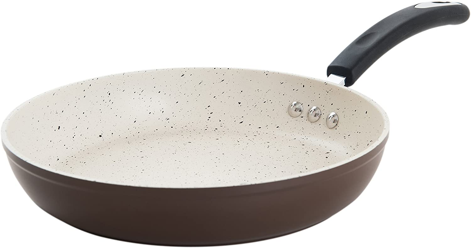 12" Stone Earth Frying Pan by Ozeri, with 100% APEO & PFOA-Free Stone-Derived Non-Stick Coating from Germany