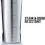 BlenderBottle Radian Shaker Cup Insulated Stainless Steel Water Bottle with Wire Whisk, 26-Ounce, Matte Rose Pink