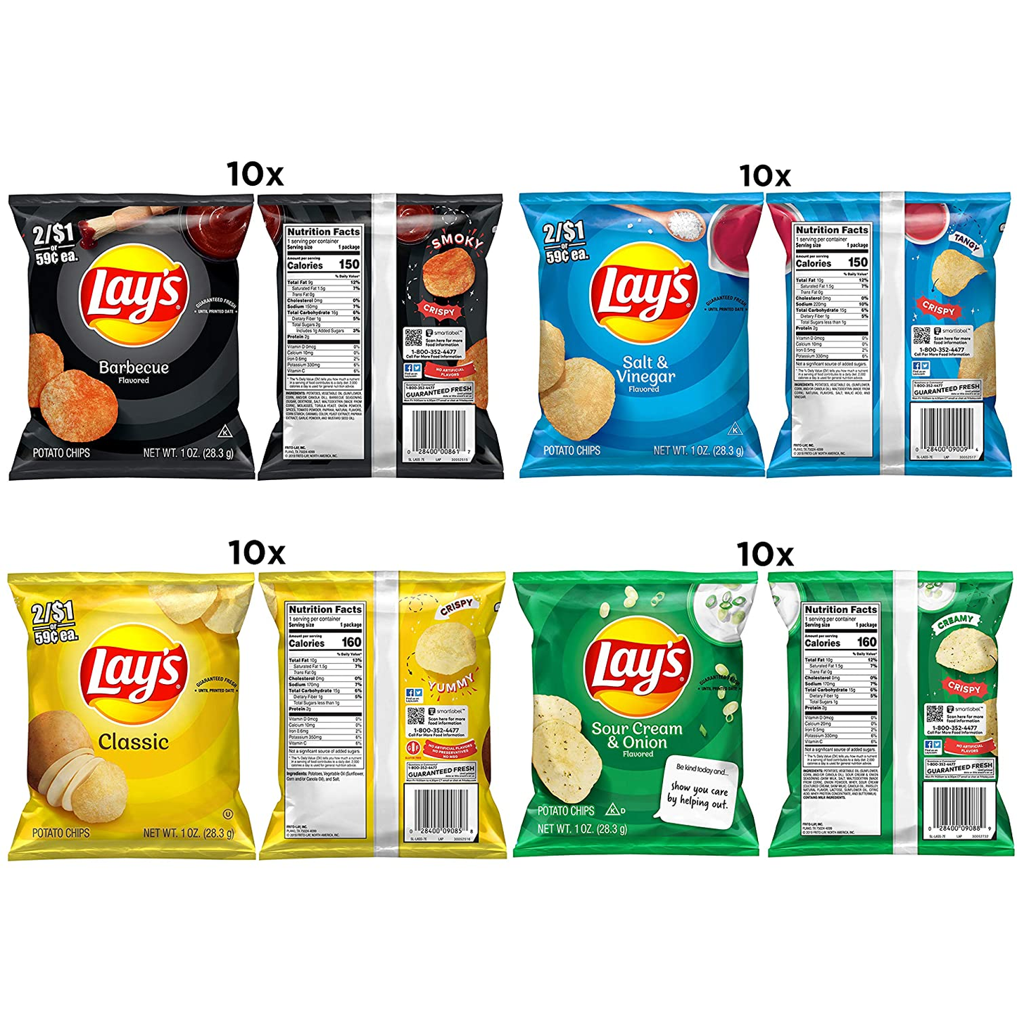 Lay'S Potato Chip Variety Pack