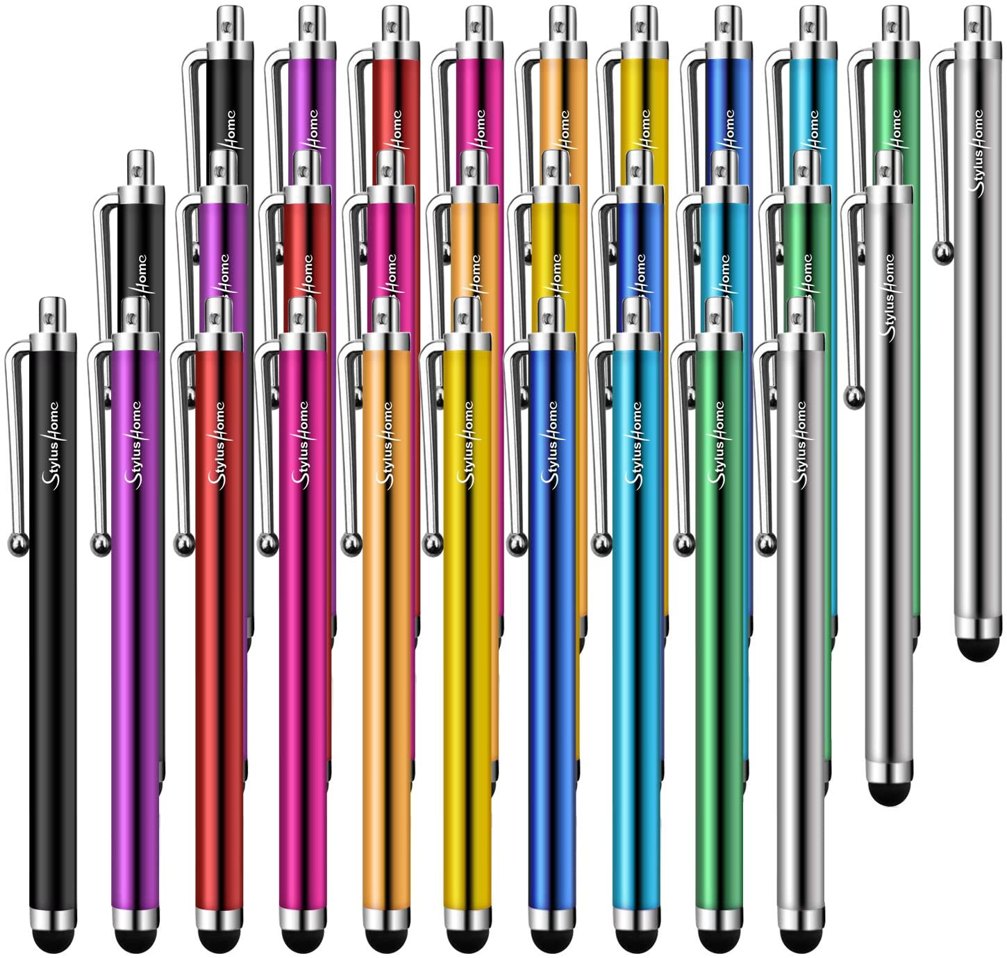 Multi Pack High Precision Capacitive Stylus for iPad iPhone Tablets Samsung Galaxy All Universal Touch Screen Devices