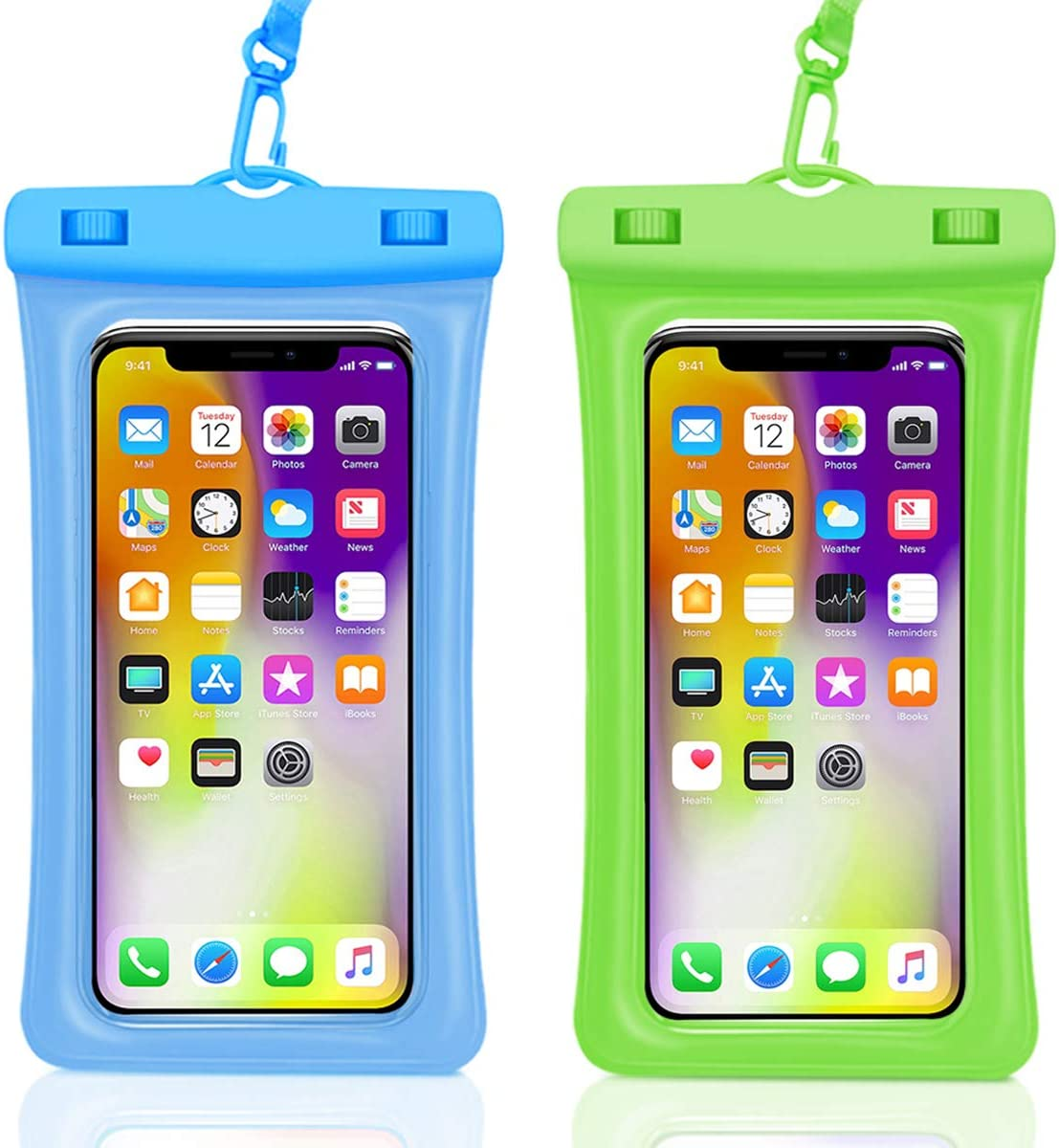 2 Pack Universal Waterproof Case,Waterproof Phone Pouch 