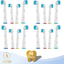 Aster Electric Toothbrush Replacement Heads 16 Pack / Compatible Oral B Braun Replacement Brush Heads / Oral B Replacement Brush Heads